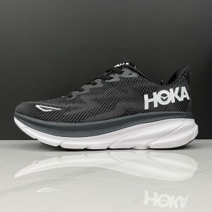 هوکا کلیفتون 9 مشکی سفید Hoka Clifton 9 Black White