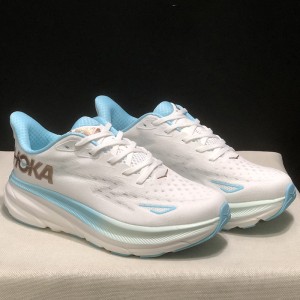 هوکا کلیفتون 9 مشکی سفید Hoka Clifton 9 Black White
