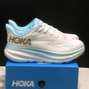 هوکا کلیفتون 9 مشکی سفید Hoka Clifton 9 Black White