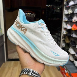 هوکا کلیفتون 9 مشکی سفید Hoka Clifton 9 Black White