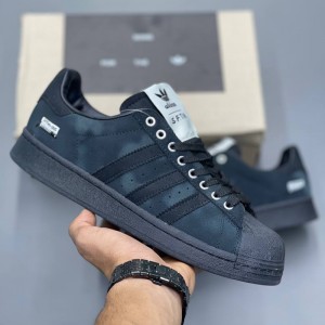 کتونی آدیداس سوپراستار مشکی adidas Superstar Song for the Mute Black