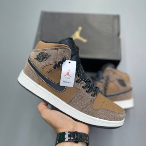جردن وان دارک چاکلت Jordan 1 Mid SE Dark Chocolate