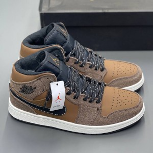 جردن وان دارک چاکلت Jordan 1 Mid SE Dark Chocolate