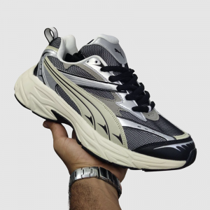 پوما مورفیک متالیک مشکی سفید نقره‌ای قهوه‌ای PUMA Morphic Metallic