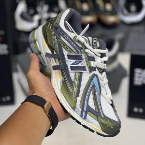 کفش نیوبالانس 1906A سبز زیتونی سفید خاکستری New Balance 1906A Olive Juice Sea Salt