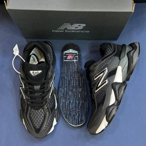 کفش نیوبالانس 9060 بلک سیلور New Balance 9060 Shoe Palace Black Silver
