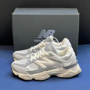 کفش نیوبالانس 9060 خاکستری سفید New Balance 9060 Slate Grey Raincloud