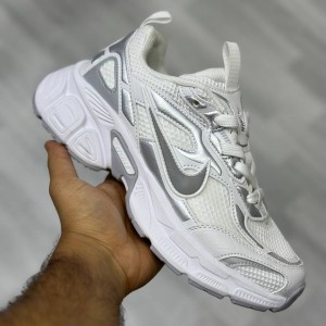 کفش نایک وی فایو کی سفید سیلور Nike V5K White Silver
