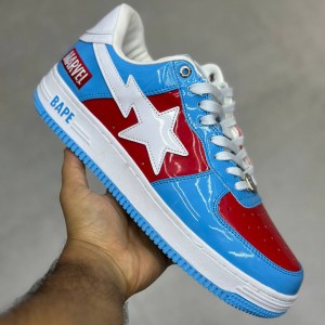 بتینگ ایپ بیپ استا مارول کامیکس کاپیتان آمریکا A Bathing Ape Bape Sta Marvel Comics Captain America