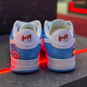 بتینگ ایپ بیپ استا مارول کامیکس کاپیتان آمریکا A Bathing Ape Bape Sta Marvel Comics Captain America
