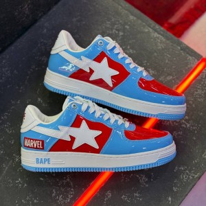 بتینگ ایپ بیپ استا مارول کامیکس کاپیتان آمریکا A Bathing Ape Bape Sta Marvel Comics Captain America