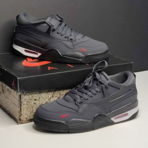 کفش جردن 4 نایجل سیلوستر درایو وی خاکستری تیره Jordan 4 RM SP Nigel Sylvester Driveway Grey