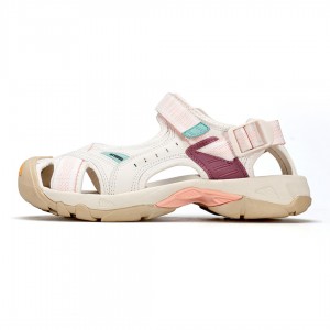 صندل طبیعت گردی زنانه هامتو سفید صورتی مدل HUMTTO HT9602-15