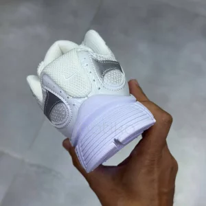 نایک وی فایو آر ان آر سفید سیلور Nike V5 RNR White Black Metallic Silver