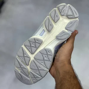 اسیکس ژل ان وای سی طوسی آبی کم رنگ ASICS GEL-NYC Ivory/Mid Grey