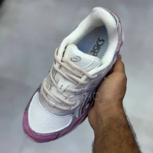 اسیکس ژل ان وای سی کرم بژ صورتی ASICS GEL-NYC Cream Mineral Beige Pink