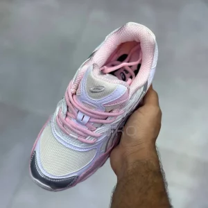 اسیکس ژل ان وای سی کیکی یانگ ژانگ صورتی ASICS GEL-NYC Kicki Yang Zhang Pink Cream Pure Silver