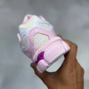 اسیکس ژل ان وای سی کیکی یانگ ژانگ صورتی ASICS GEL-NYC Kicki Yang Zhang Pink Cream Pure Silver