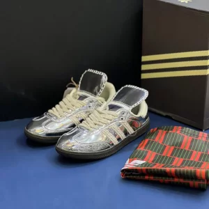 آدیداس سامبا ولز بونر نقره‌ای adidas Samba Wales Bonner Silver