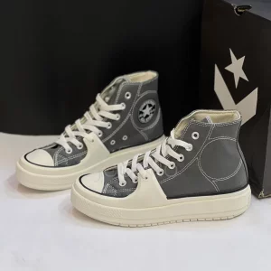 کفش کانورس چاک تیلور آل استار کانستراکت های خاکستری Converse Chuck Taylor All Star Construct High Cyber Grey