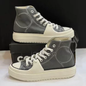 کانورس چاک تیلور آل استار کانستراکت های خاکستری Converse Chuck Taylor All Star Construct High Cyber Grey