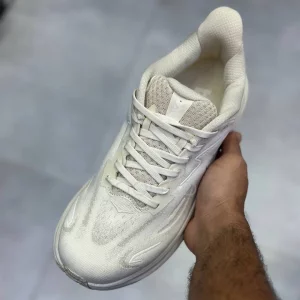 کفش هوکا کلیفتون 10 شیری Hoka Clifton 10 Oatmeal Oat Milk