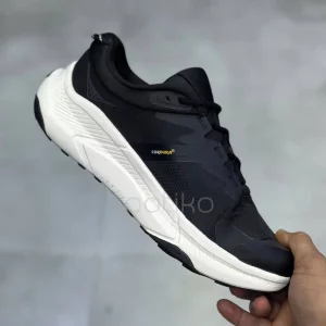 کفش هوکا ترنسپورت مشکی سفید Hoka Transport Black Alabaster