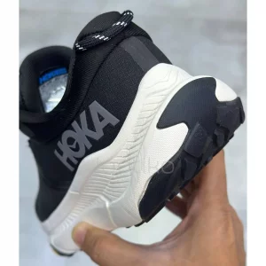 کفش هوکا ترنسپورت مشکی سفید Hoka Transport Black Alabaster
