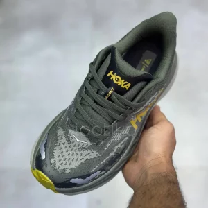 هوکا استینسون 7 زیتونی طرح جنگلی Hoka Stinson 7 Olive Haze Forest Cover