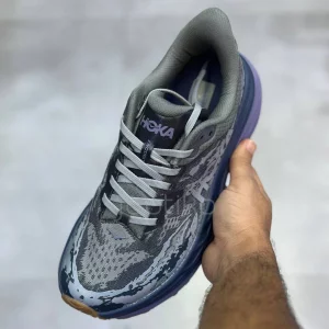 هوکا استینسون 7 زیتونی طرح جنگلی Hoka Stinson 7 Olive Haze Forest Cover