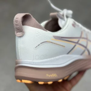 کفش ورزشی اسیکس ژل کایانو 32 ASICS Gel-Kayano 32 White Orange Glow