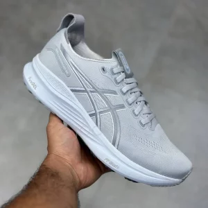 کفش ورزشی اسیکس ژل کایانو 32 طوسی روشن ASICS Gel-Kayano 32 Piedmont Grey Gravel