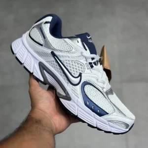 کفش نایک وی فایو آر ان آر سفید سرمه ای Nike V5 RNR White Navy Silver