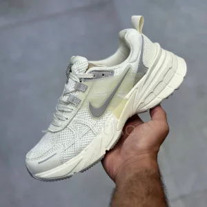 نایک وی تو کی ران کرم شیری طوسی Nike V2K Run Off-White / Cream