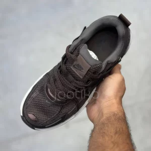 نایک وی تو کی ران قهوه‌ای سوخته Nike V2K Run Velvet Brown White Black Baroque Brown