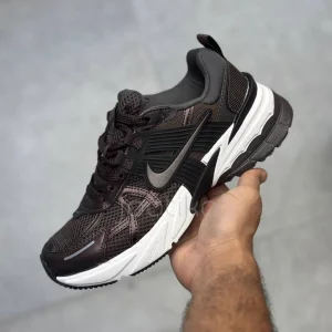نایک وی تو کی ران قهوه‌ای سوخته Nike V2K Run Velvet Brown White Black Baroque Brown