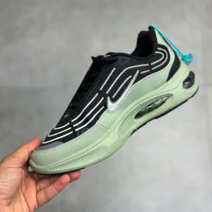 نایک ایرزوم ایرمکس مشکی سبز لجنی Nike Air Zoom Air Max Muddy Green Black