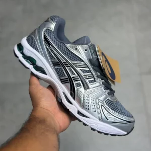 کفش ورزشی اسیکس ژل کایانو ۱۴ متروپلیس جاسپر ASICS Gel-Kayano 14 Metropolis Jasper Green