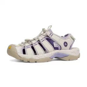 صندل طبیعت گردی هامتو کرم یاسی مدل HUMTTO 710445B-23