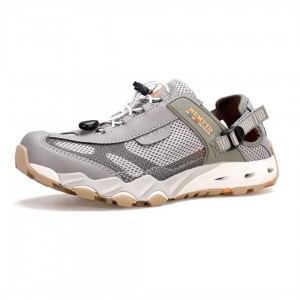 صندل آب نوردی هامتو خاکی سبز زیتونی طوسی مدل HUMTTO HT1605-9