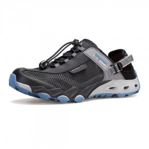 صندل آب نوردی هامتو مشکی طوسی آبی مدل HUMTTO HT1605-11