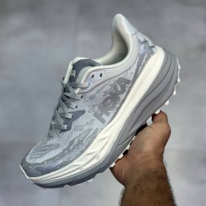 کفش هوکا استینسون 7 طوسی Hoka Stinson 7 Stardust Alabaster