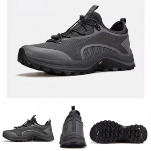 کفش پیاده روی هامتو مشکی خاکستری مدل HUMTTO 160120A-2