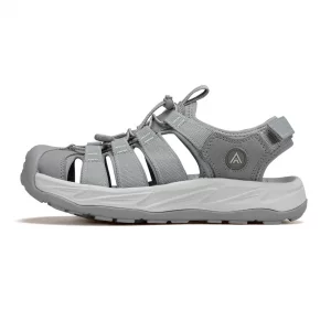 صندل طبیعت گردی هامتو طوسی مدل HUMTTO 760289B-6