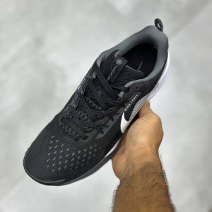 نایک ریکت پگاسوس تریل ۵ مشکی سفید طوسی Nike React Pegasus Trail 5