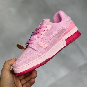 لویی ویتون ترینر آبی Louis Vuitton LV Trainer