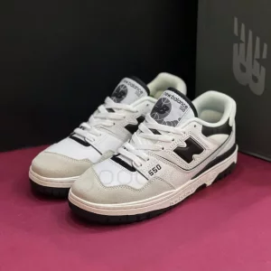 کفش نیوبالانس 550 سفید مشکی 550 New Balance 550 Sea Salt Black