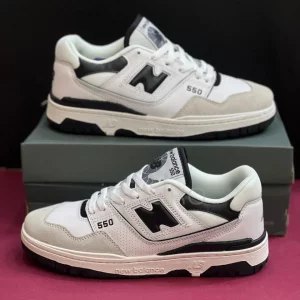 کفش نیوبالانس 550 سفید مشکی 550 New Balance 550 Sea Salt Black