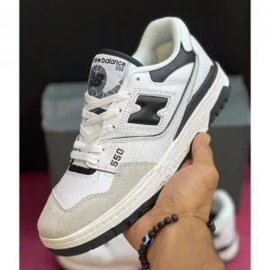 کفش نیوبالانس 550 سفید مشکی 550 New Balance 550 Sea Salt Black