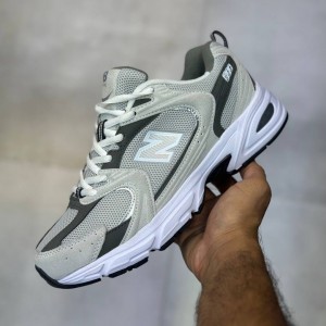 کفش نیوبالانس 530 خاکستری New Balance 530 Grey Matter Harbor Grey